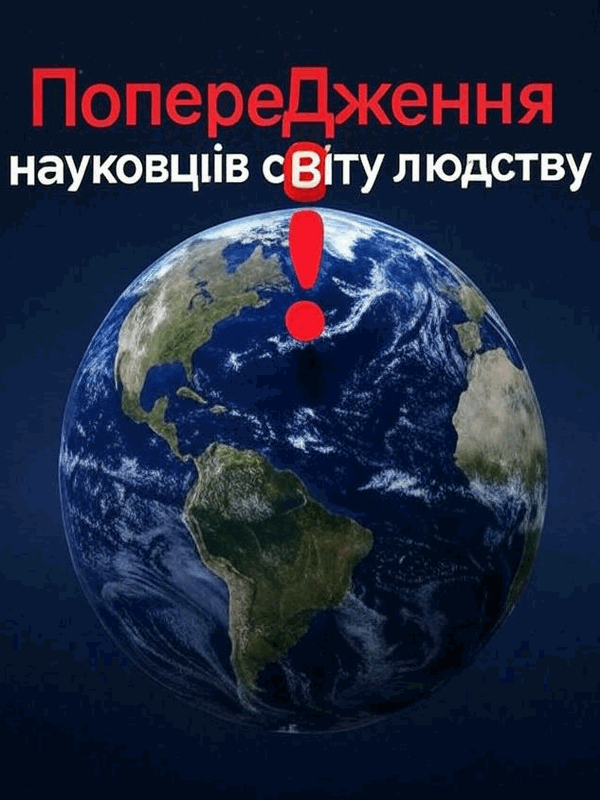 Попередження науковців світу людству [World Scientists' Warning to Humanity]